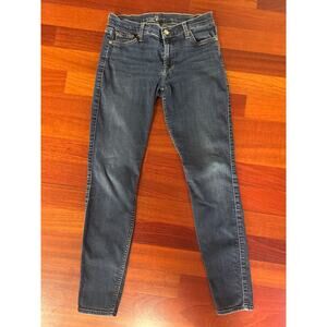 7 FOR ALL MANKIND "The Skinny "Squiggle Pocket" Jeans Size 28